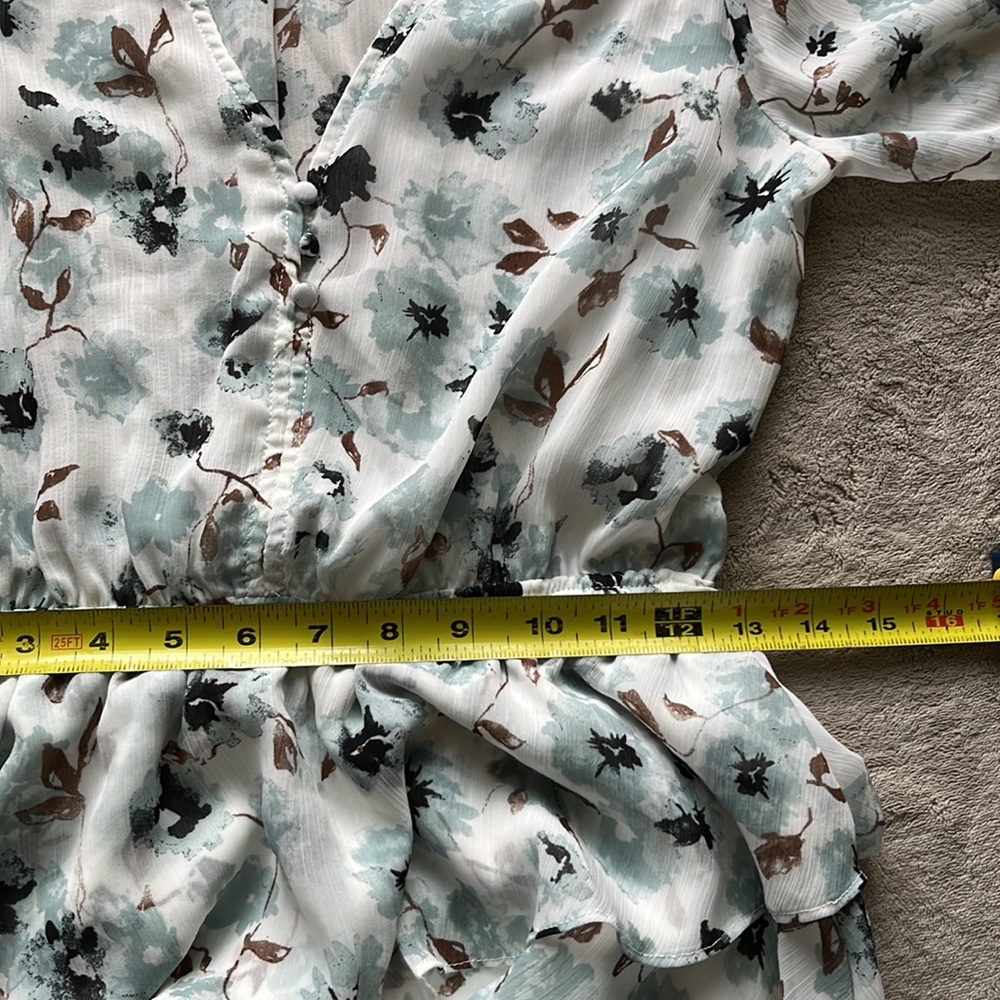 ✨REPOSH✨ Gentle Fawn Floral Tiered Mini Dress - Picture 10 of 14